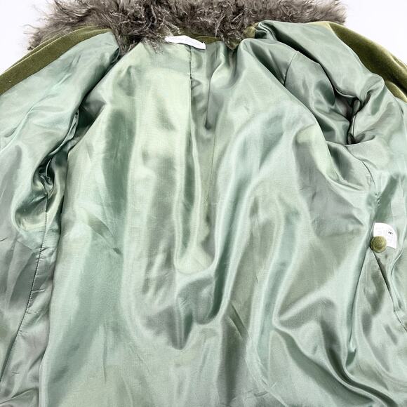 Audrey Elizabeth Velvet Pant Set Womens Medium Patchwork Woodsy Goblincore 70s‎ - Picture 10 of 16